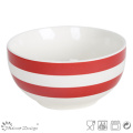 13.5cm Diseño del corazón Nueva Bone China Rice Bowl